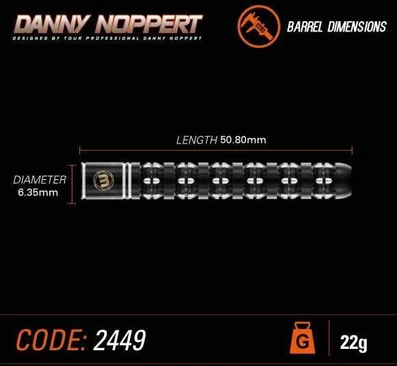 Strėlytės Winmau Danny Noppert Freeze Edition 90%, 22 gramų