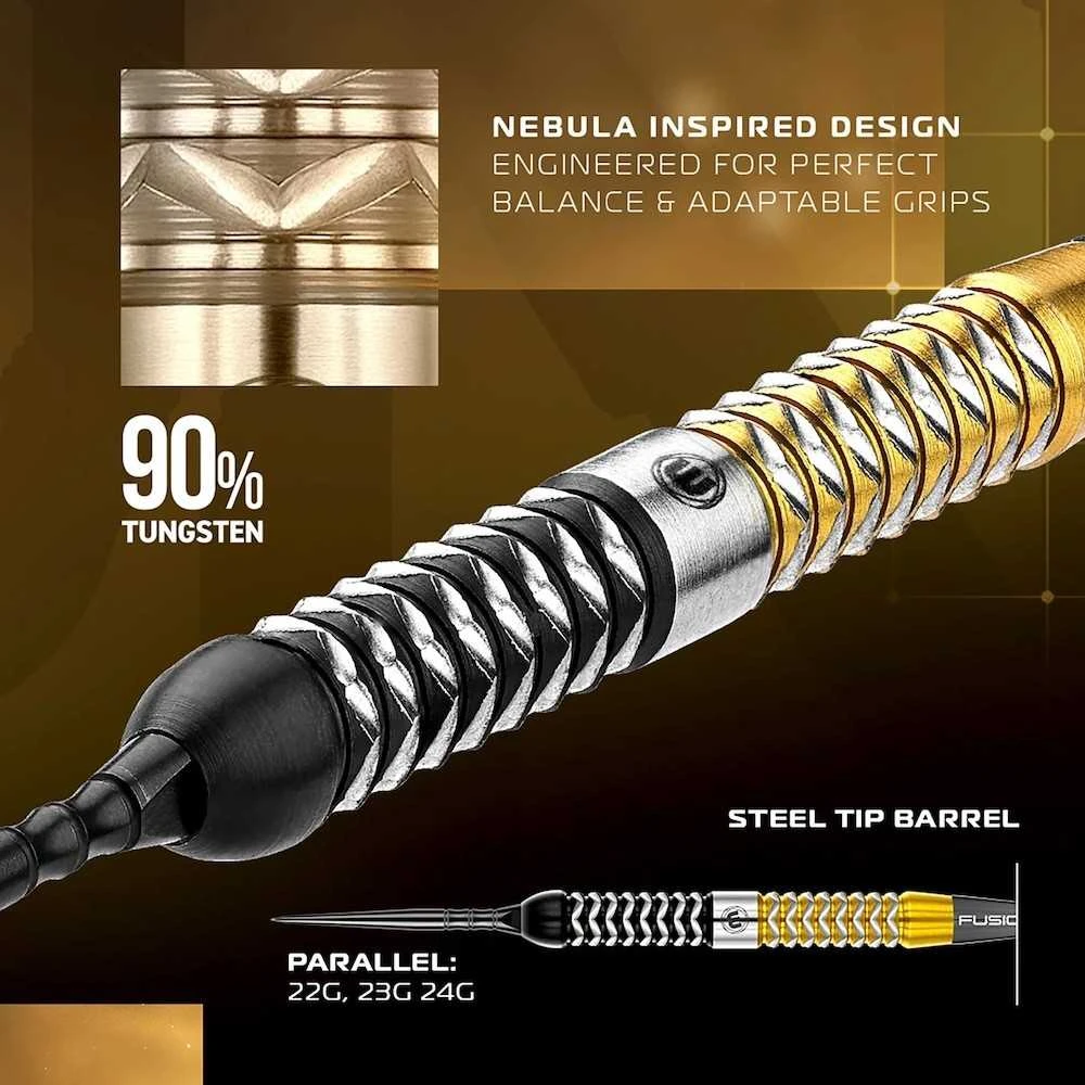 23 gramų strėlytės Winmau Exion Parallel Switch Point 90% volframo