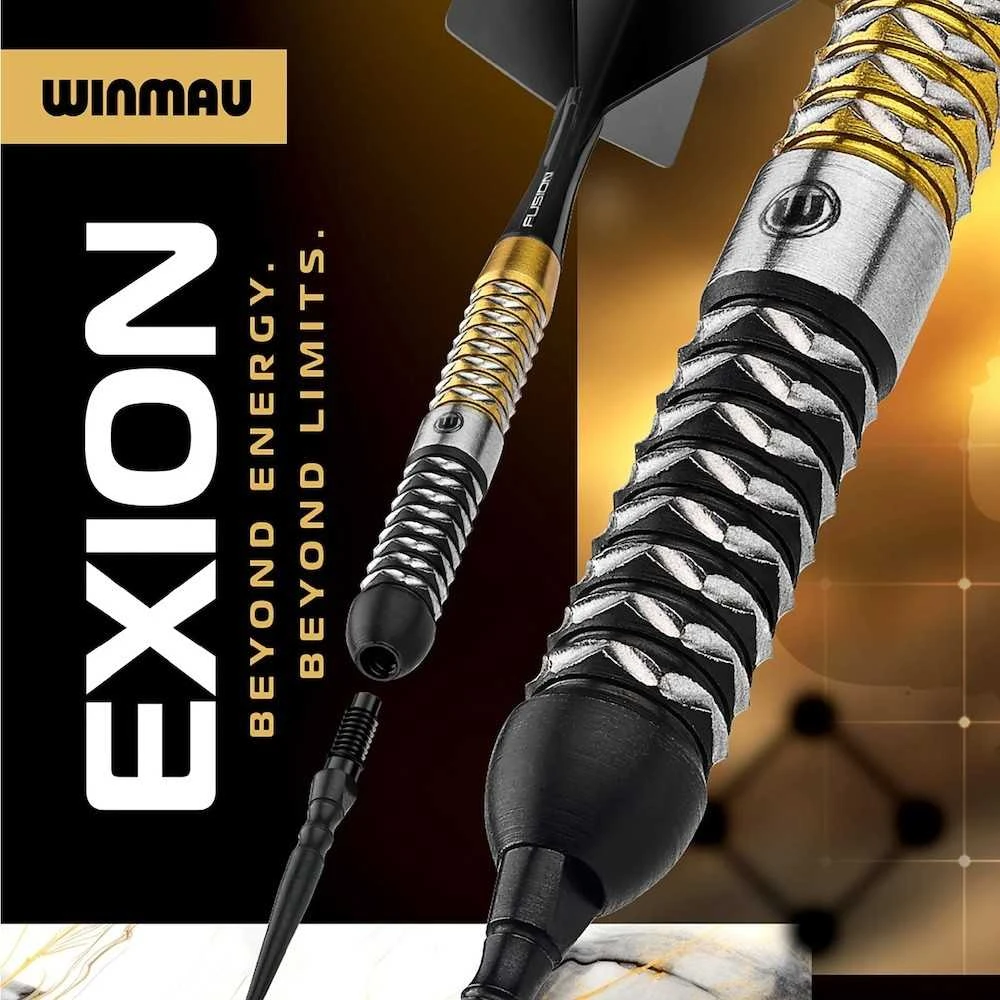 24 gramų strėlytės Winmau Exion Parallel Switch Point 90% volframo