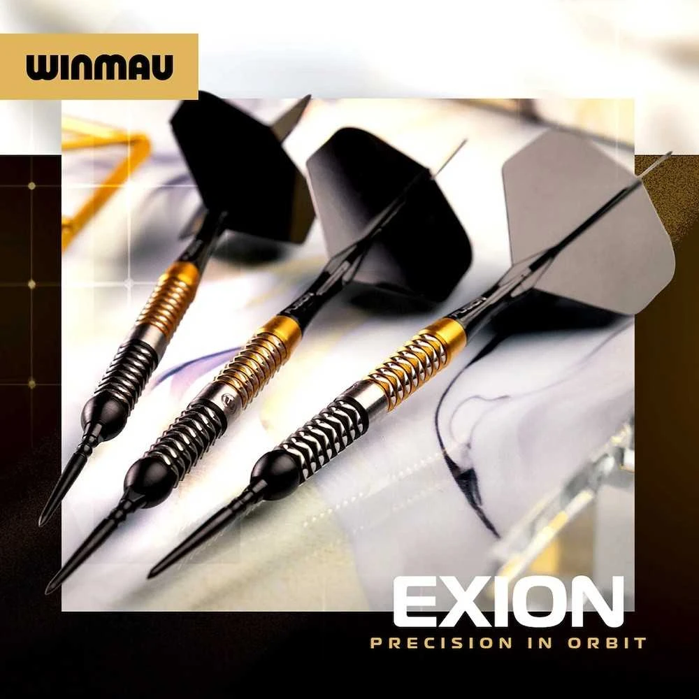 22 gramų strėlytės Winmau Exion Parallel Switch Point 90% volframo