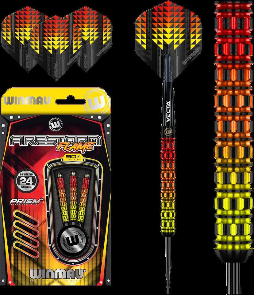 Strėlytės Winmau Firestorm Flame, 24 gramų