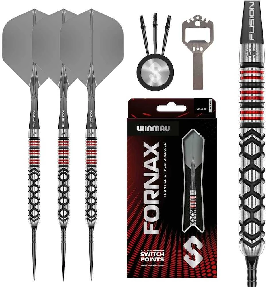 24 gramų strėlytės Winmau Fornax Parallel Switch Point 90% volframo