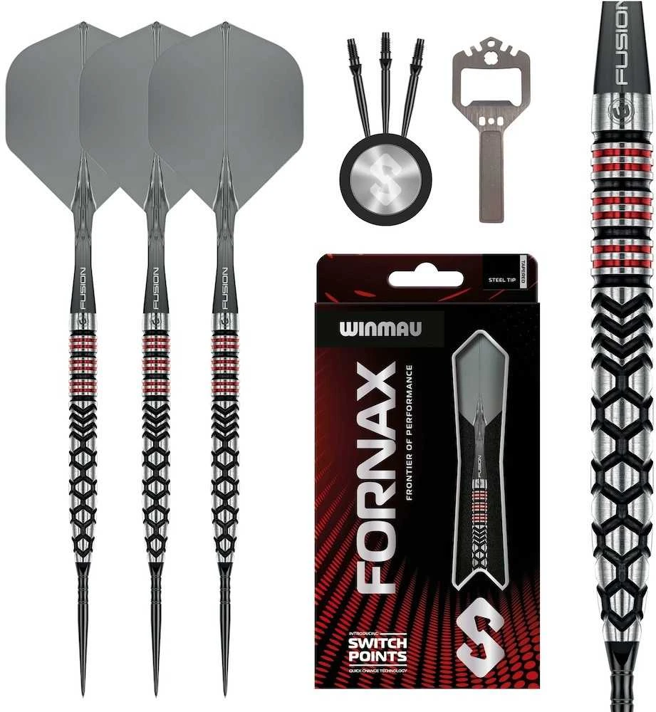 23 gramų strėlytės Winmau Fornax Tapered Switch Point 90% volframo