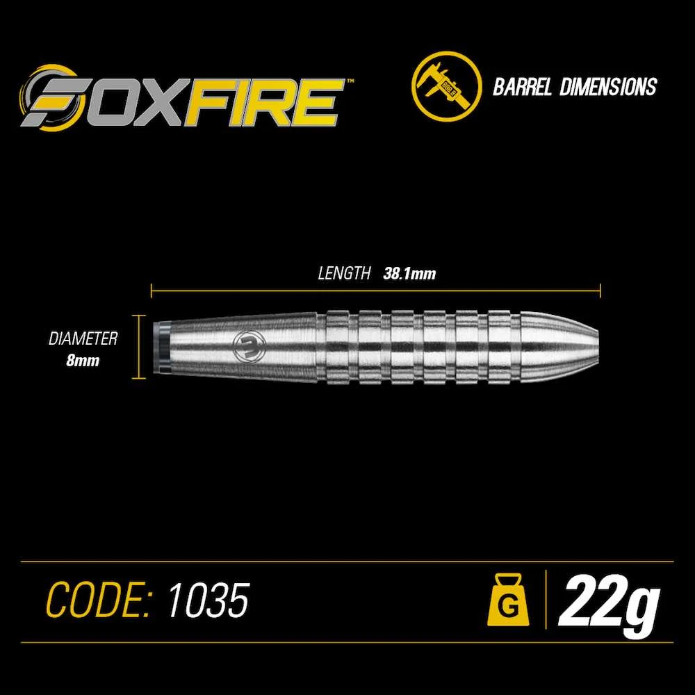 Smiginio strėlytės Winmau Foxfire 80% volframo, 22 g