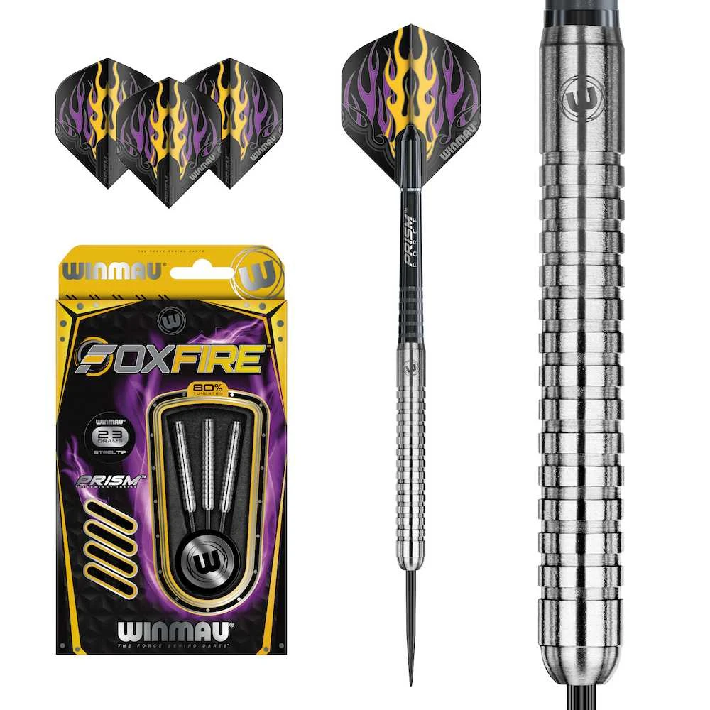 Smiginio strėlytės Winmau Foxfire 80% volframo, 23 g