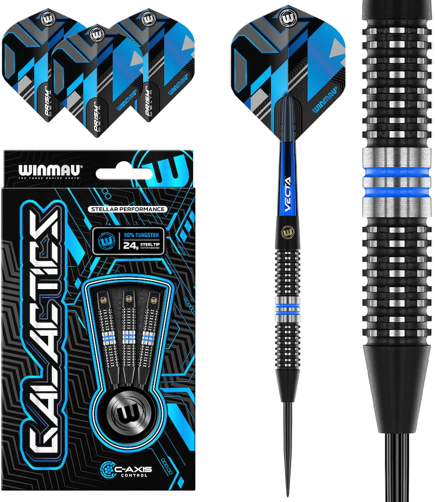 Strėlytės Winmau Galactics 90%, 24 gramų