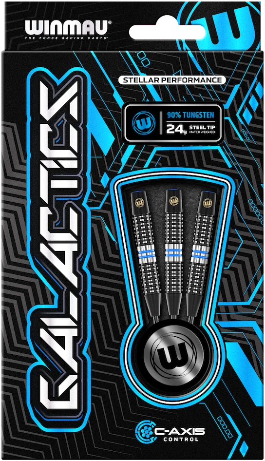 Strėlytės Winmau Galactics 90%, 24 gramų