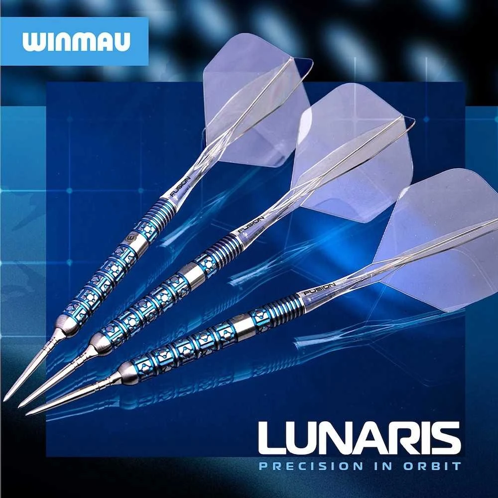 25 gramų strėlytės Winmau Lunaris Parallel Switch Point 90% volframo