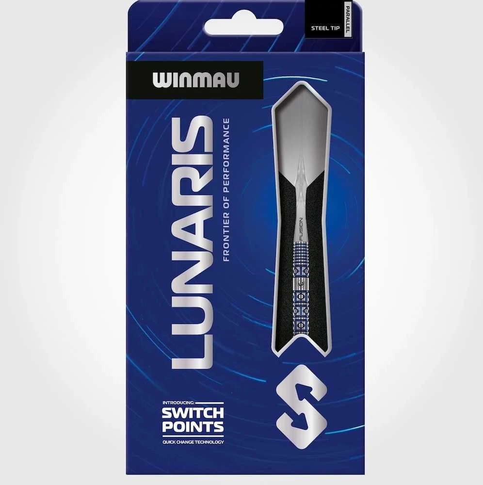 25 gramų strėlytės Winmau Lunaris Parallel Switch Point 90% volframo