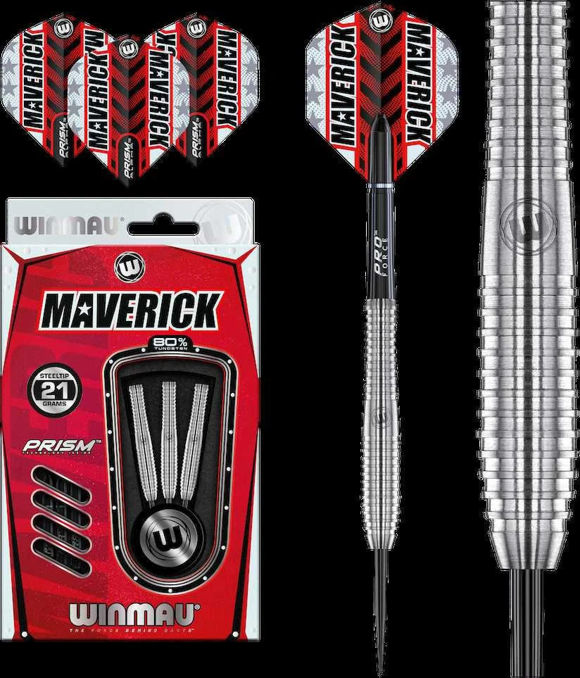 "Winmau Maverick" 80% volframo plieninės strėlės