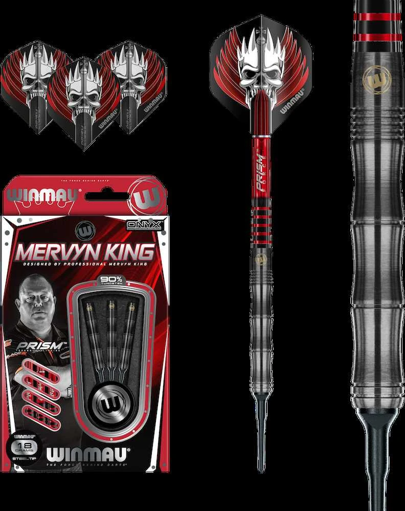Strėlytės Winmau Mervyn King, 16/18 gramų