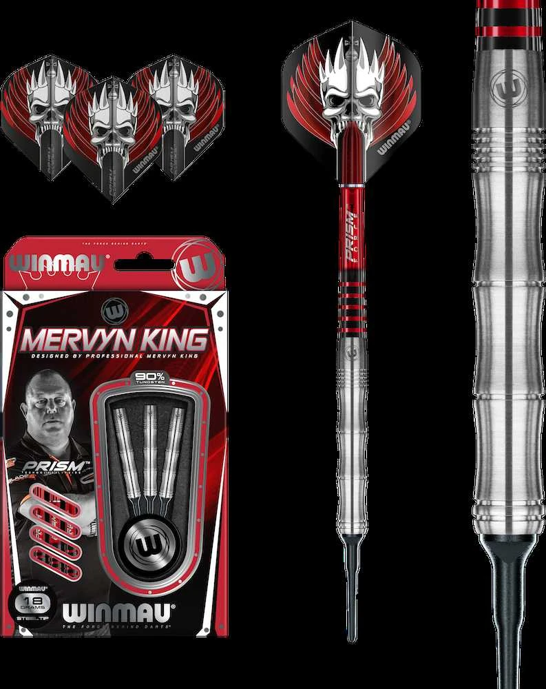 Strėlytės Winmau Mervyn King 16/18 gramų