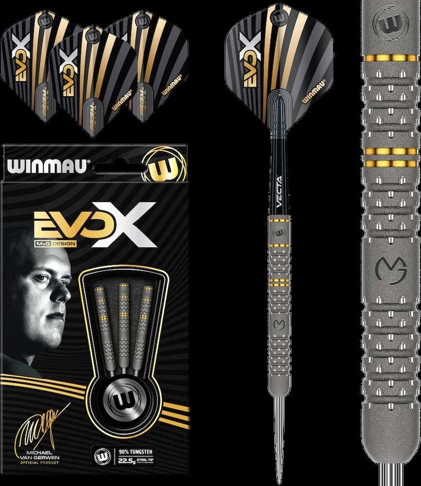 Strėlytės Winmau MvG EvoX 90% 22,5 gramai
