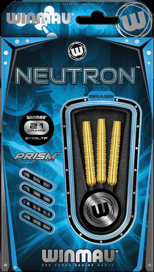 Smiginiai Winmau Neutron Brass, 3 vnt.
