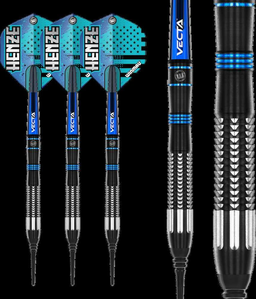 Strėlytės Winmau Rick Henze 90%, 19/21 gramo