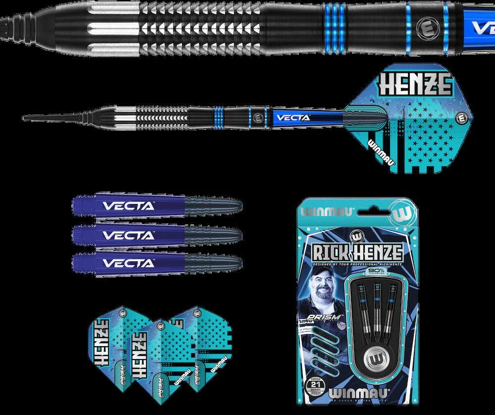 Strėlytės Winmau Rick Henze 90%, 19/21 gramo