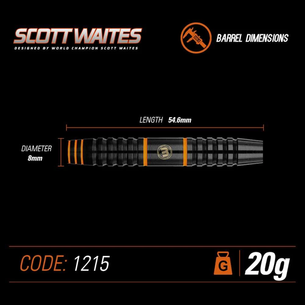Strėlytės Winmau Scott Waites 19/20 g