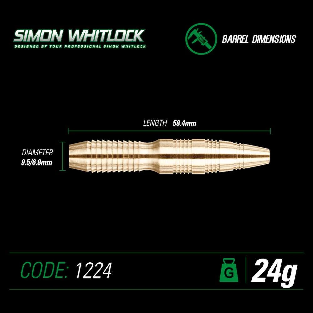 Strėlytės Winmau Simon Whitlock, 24 g