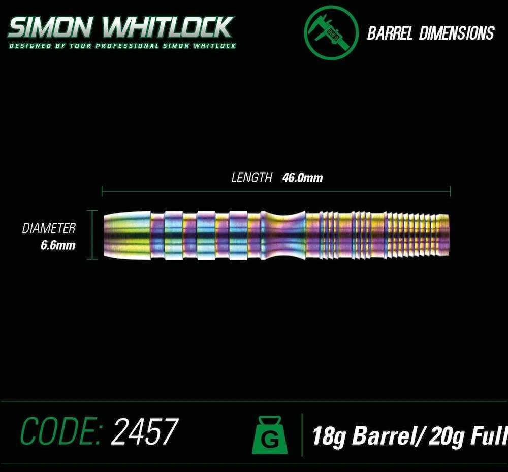 Strėlytės Winmau Simon Whitlock World Cup S.E. 18/20 g