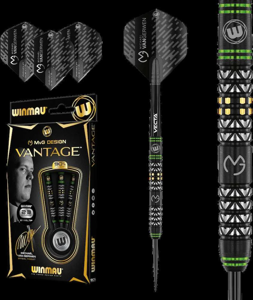 Strėlytės Winmau Vantage MvG design, 23 g