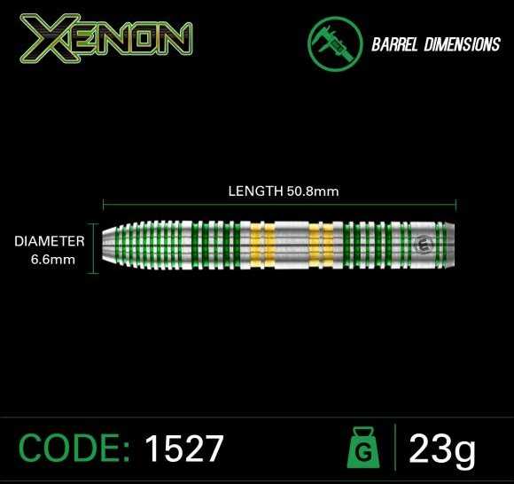 Strėlytės Winmau Xenon 90%, 23 gramų