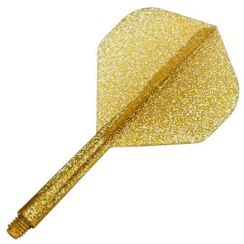 Vientisa ilgo kotelio ir standartinio sparnelio sistema Condor Lame Glitter No.2, aukso sp.