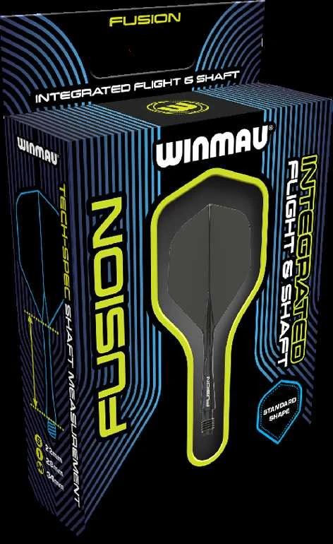 Winmau Fusion 2 - integruota kotelio ir sparnelio sistema, vidutiniai