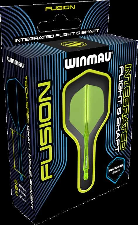 Winmau Fusion 2 - integruota kotelio ir sparnelio sistema, trumpi
