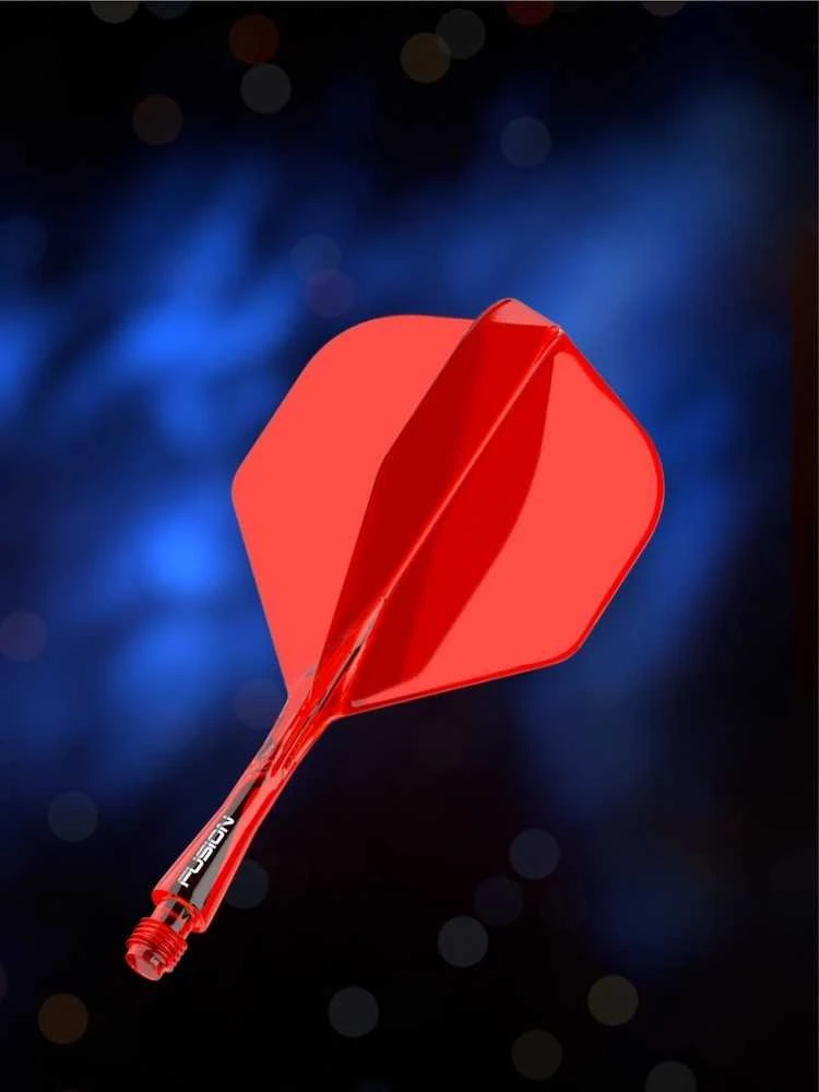 Winmau Fusion 2 standard - integruota kotelio ir standartinio sparnelio sistema, trumpi