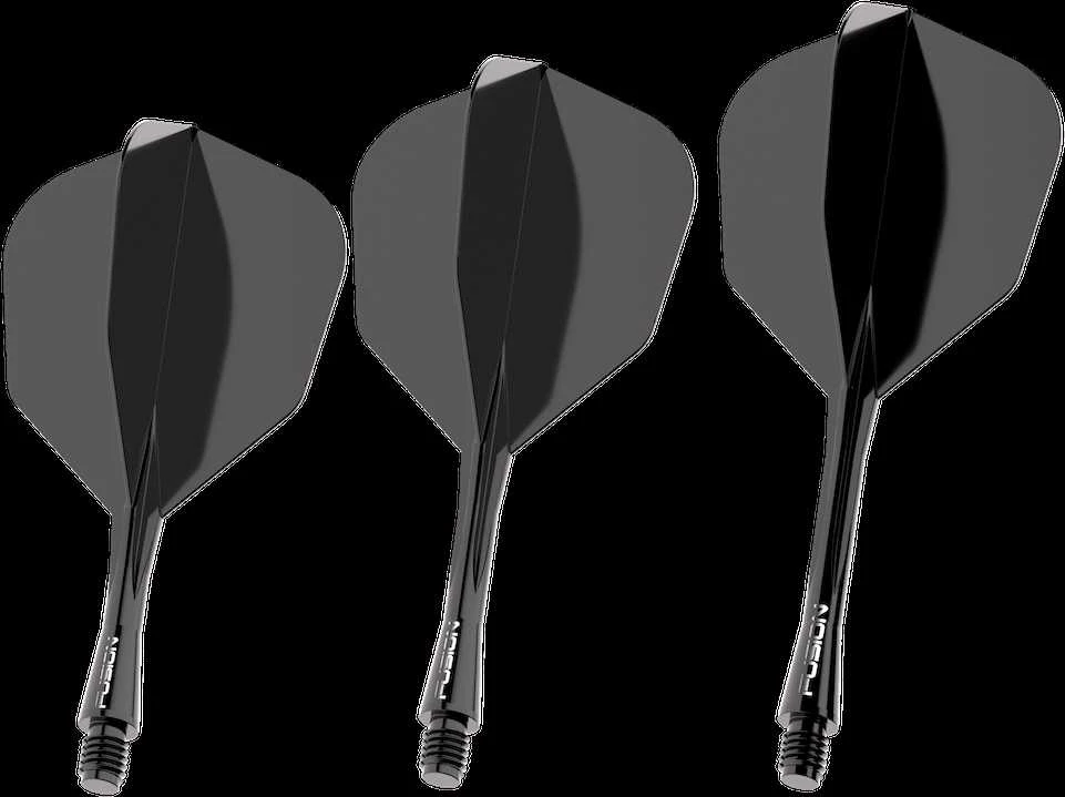 Winmau Fusion 6 shape - integruota kotelio ir sparnelio sistema, trumpi
