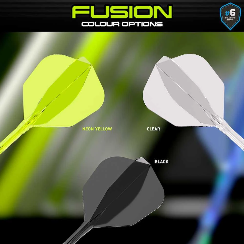 Winmau Fusion 6 shape - integruota kotelio ir sparnelio sistema, ilgi