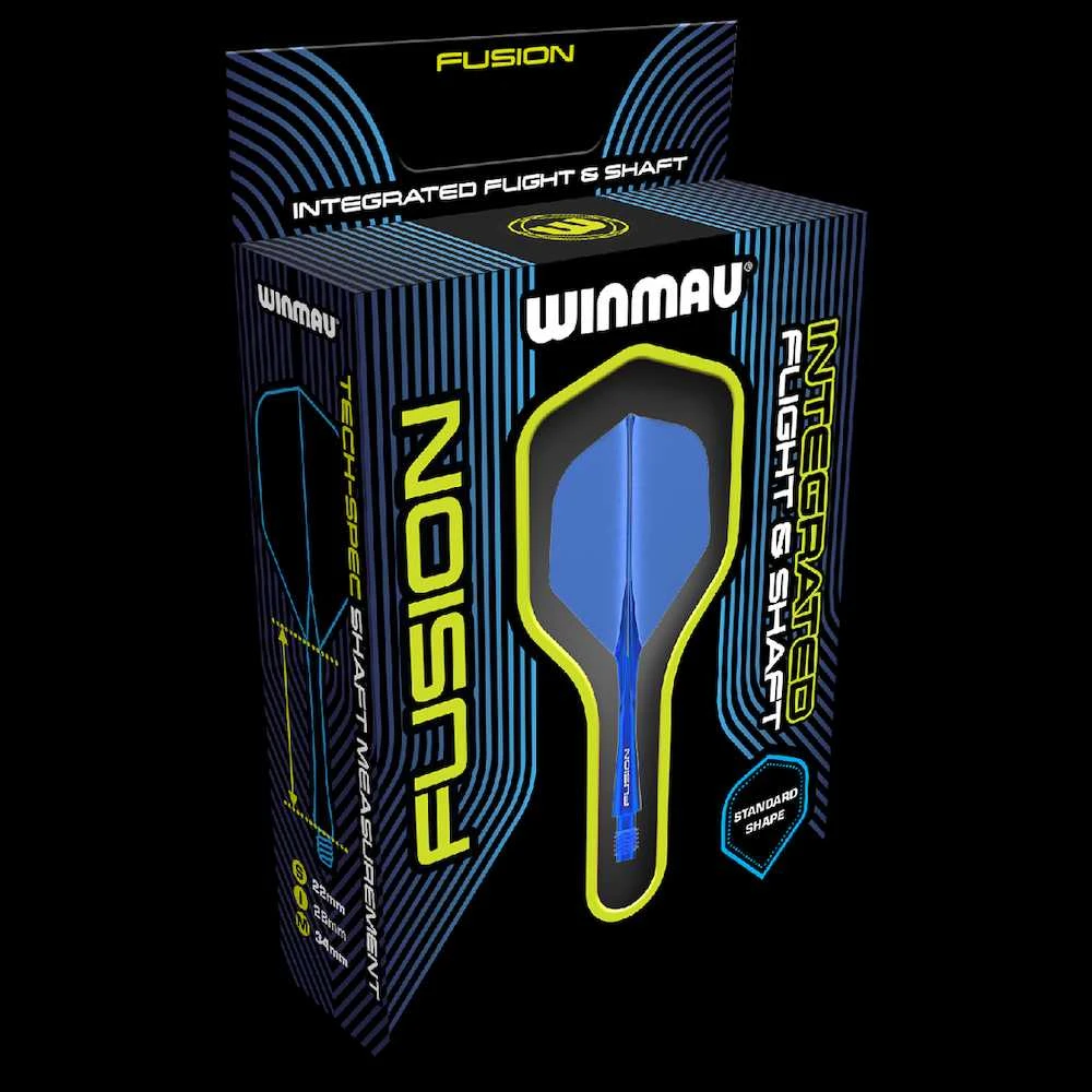 Winmau Fusion - integruota kotelio ir sparnelio sistema, trumpi