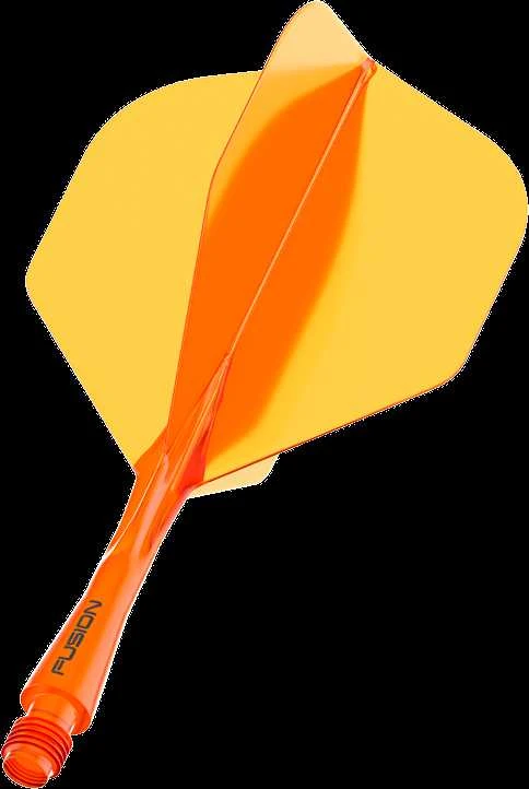 Winmau Fusion - integruota kotelio ir sparnelio sistema, trumpi