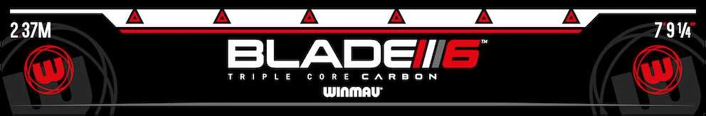 Winmau Klijuojama metimo linija Blade 6