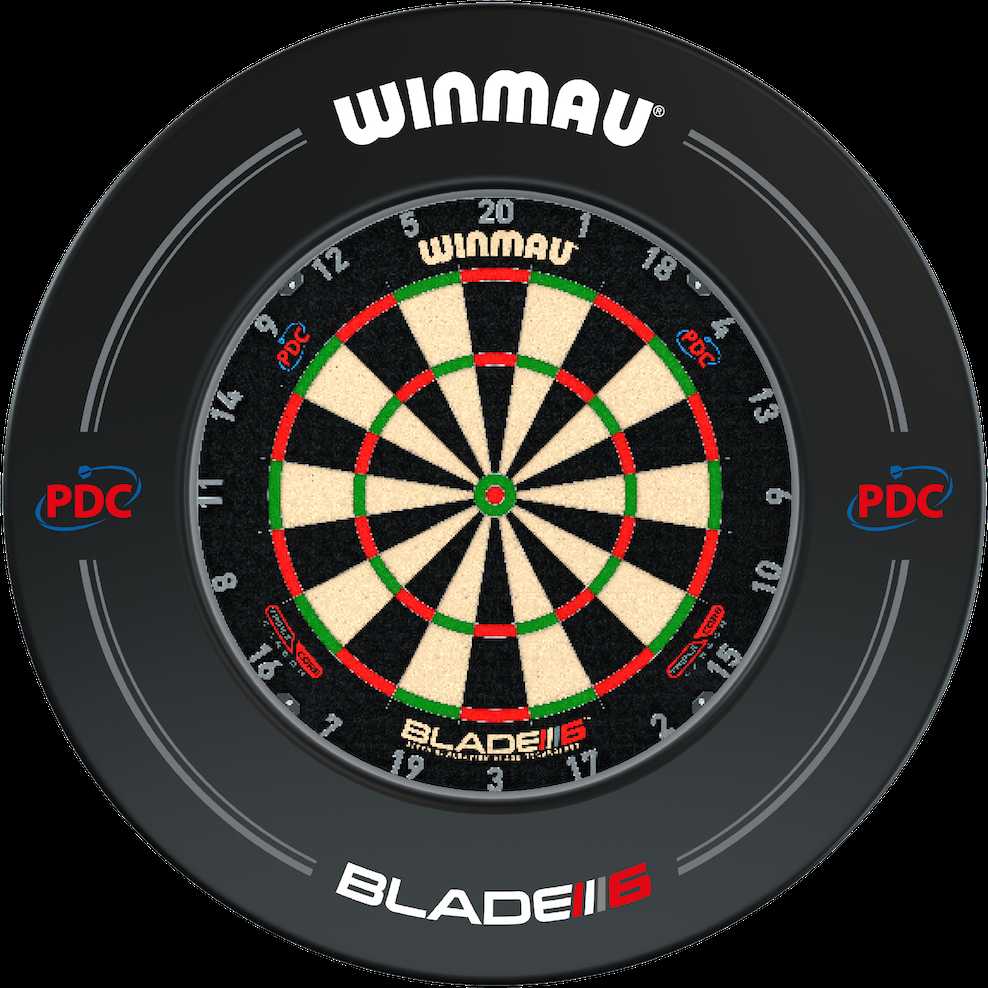 Winmau PDC - sienos ir strėlyčių apsauga
