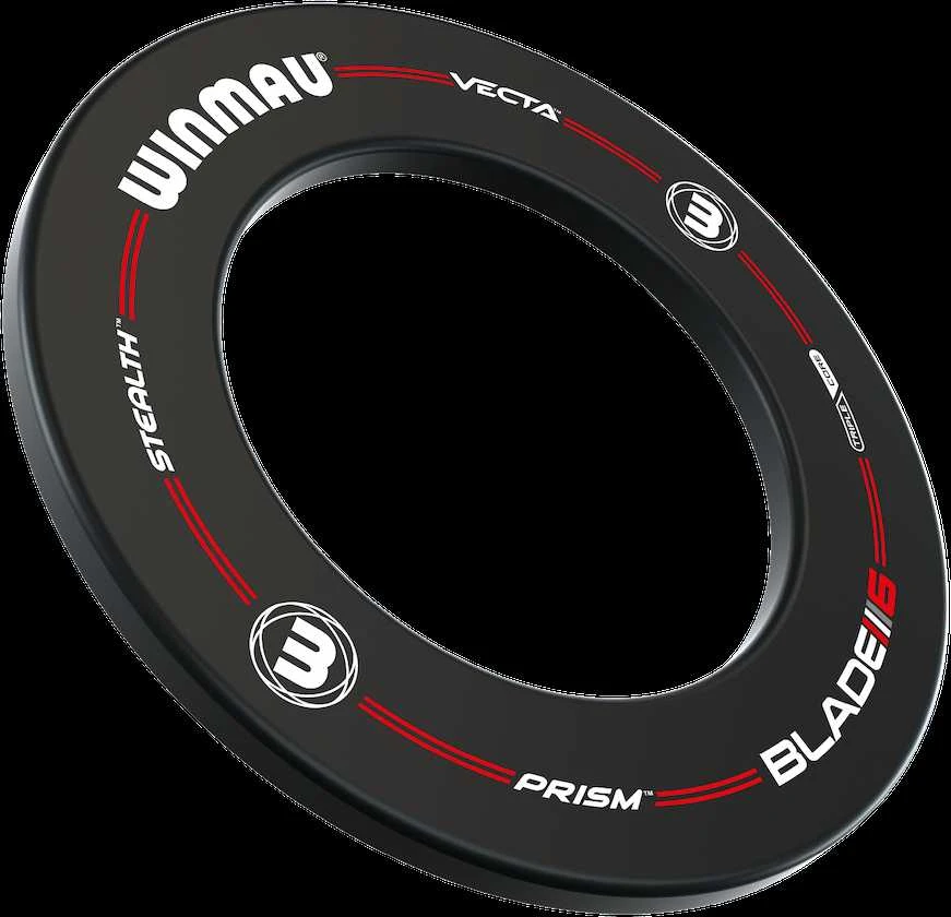 Apsauginis žiedas smiginiui Winmau Pro-Line, juodas