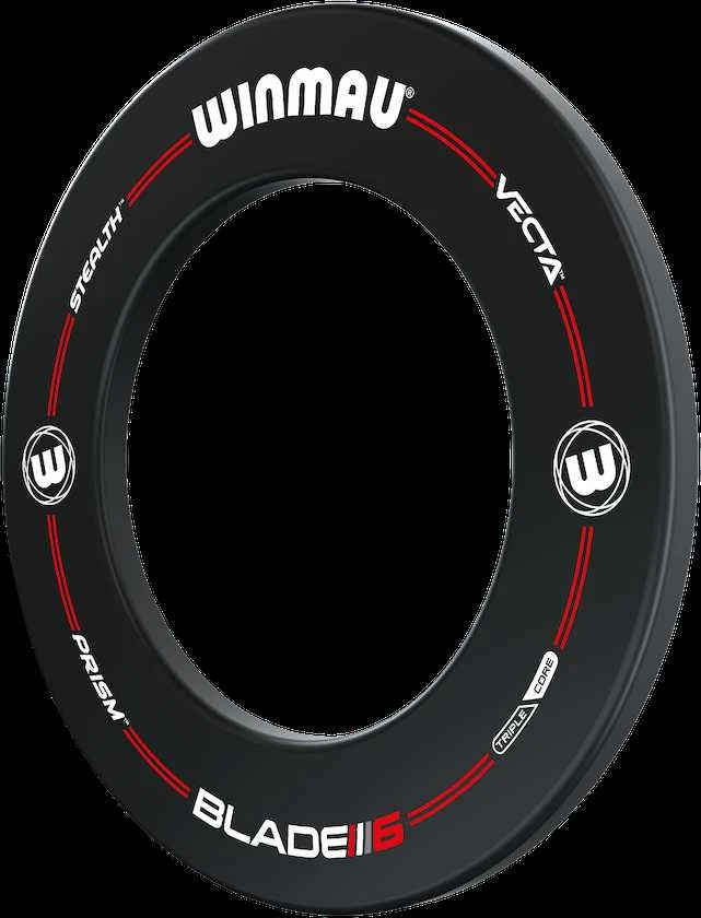 Apsauginis žiedas smiginiui Winmau Pro-Line, juodas