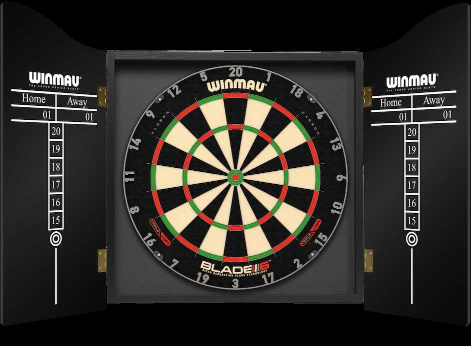 Smiginio lentos spintelė Winmau, rausvmedis