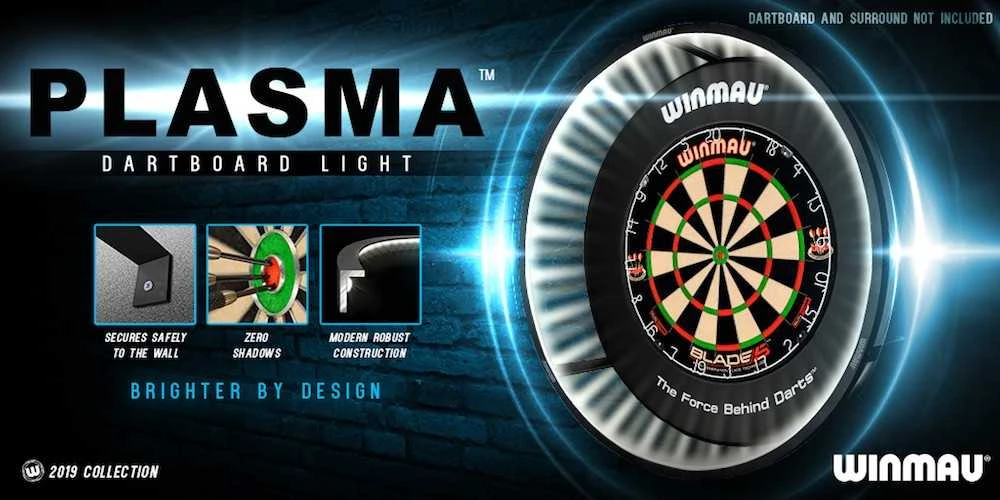 Apšvietimas taikiniui Winmau Plasma