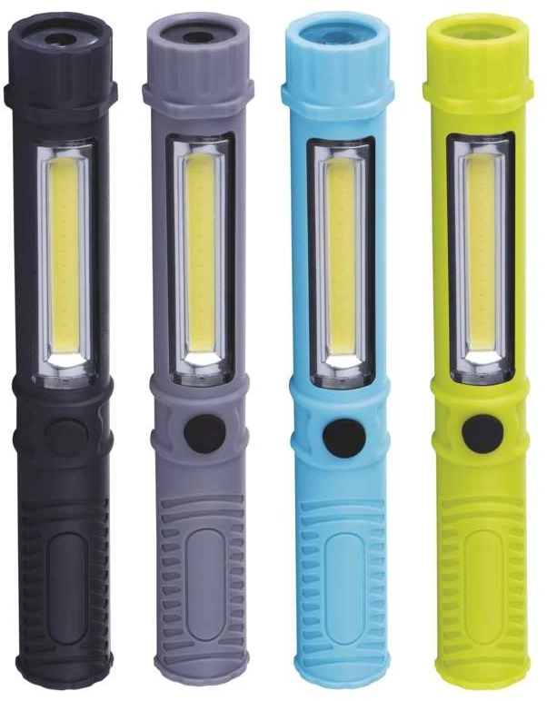 Žibintuvėlis LED 3W + 1LED, 230lm, su magnetu, EMOS