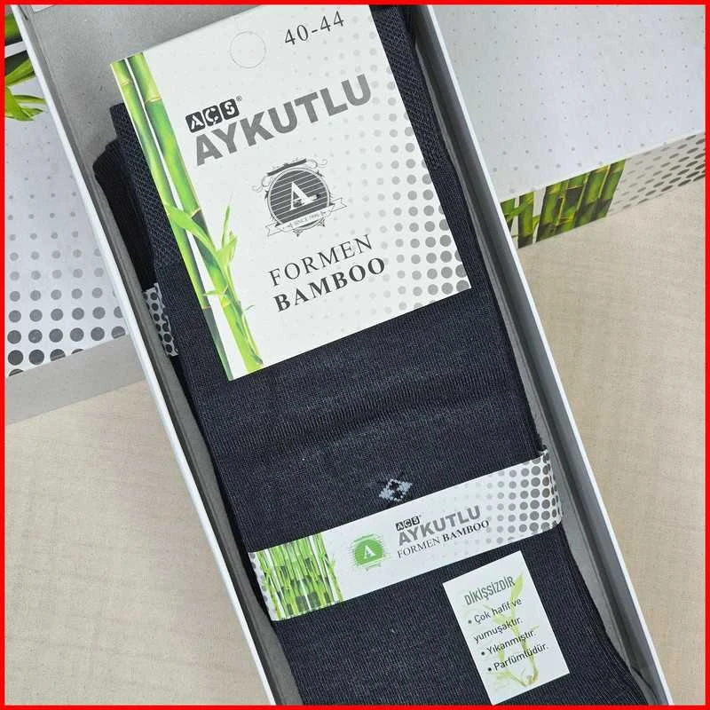 Turkiškos bambuko ir elestano pluošto vyriškos kojinės, 40-47 dydžio, juoda, mėlyna, ruda, grafito, pilka spalvos