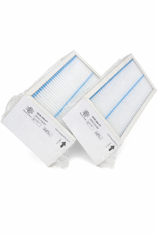 Pigūsfiltrai Filtrų komplektas F7+F7, rekuperatoriui Ensy AHU 200/300 (280x120x94)