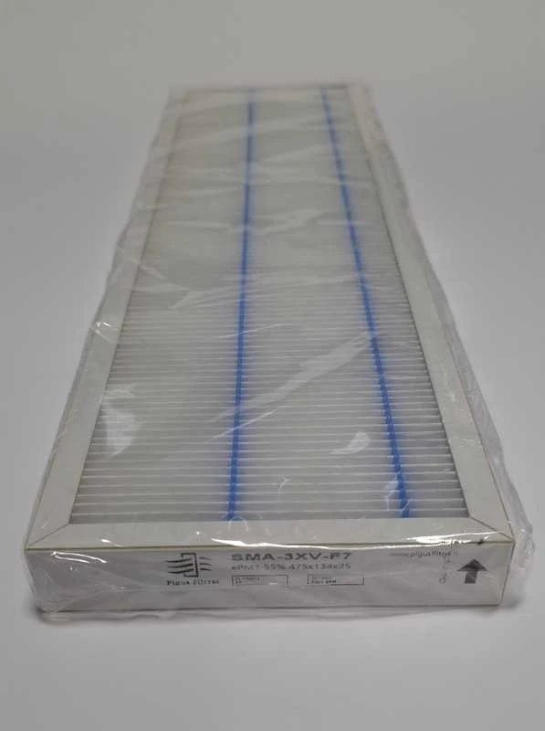 Pigūsfiltrai Filtrų komplektas F7+G4, rekuperatoriui Salda Smarty 3XV / 4XV (475x134x25/475x180x25 mm)