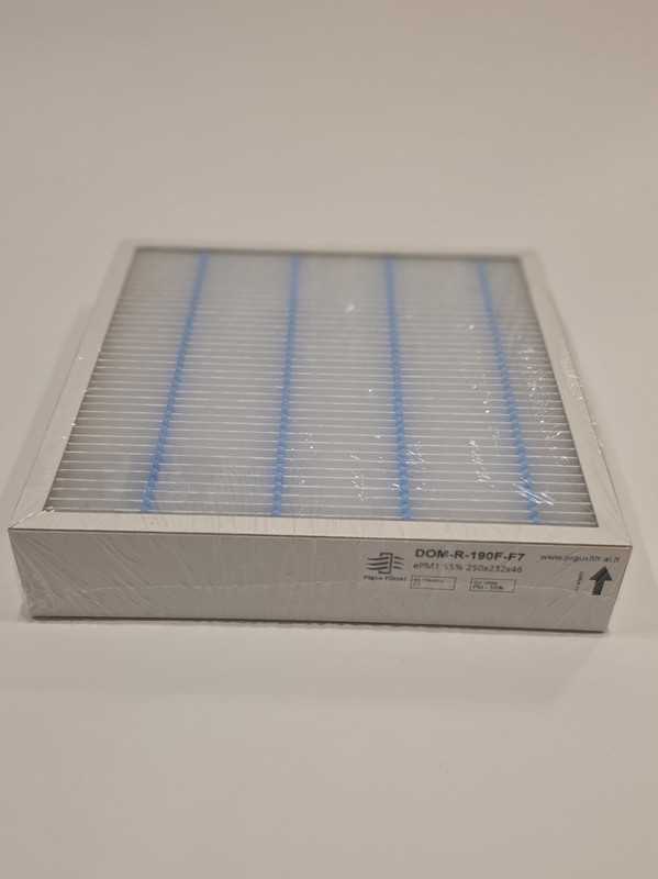 Pigūsfiltrai Filtrų komplektas F7+M5, rekuperatoriui Oxygen X-Air C180,C200,C250 / Easy C150,C200,C250 (205x205x46 mm)