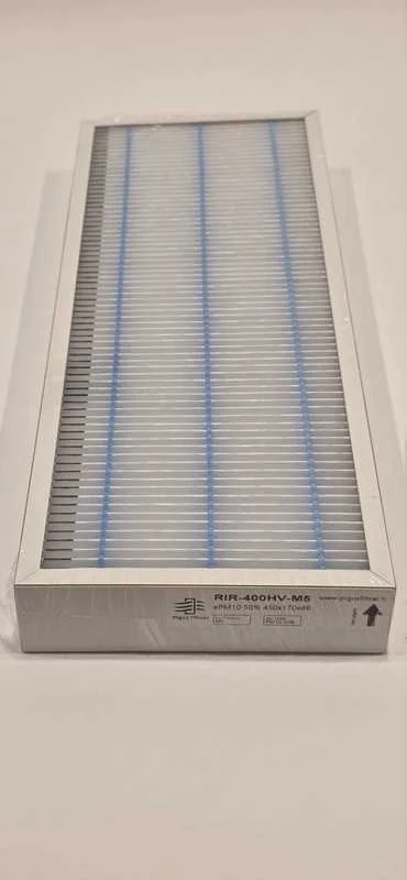 Pigūsfiltrai Filtrų komplektas F7+M5, rekuperatoriui Salda RIRS 400/500 H/V EKO 3.0 (450X170X46 mm)