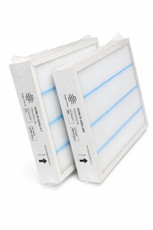 Pigūsfiltrai Filtrų komplektas M5+F7, rekuperatoriui Domekt R 300 V (290x205x46)