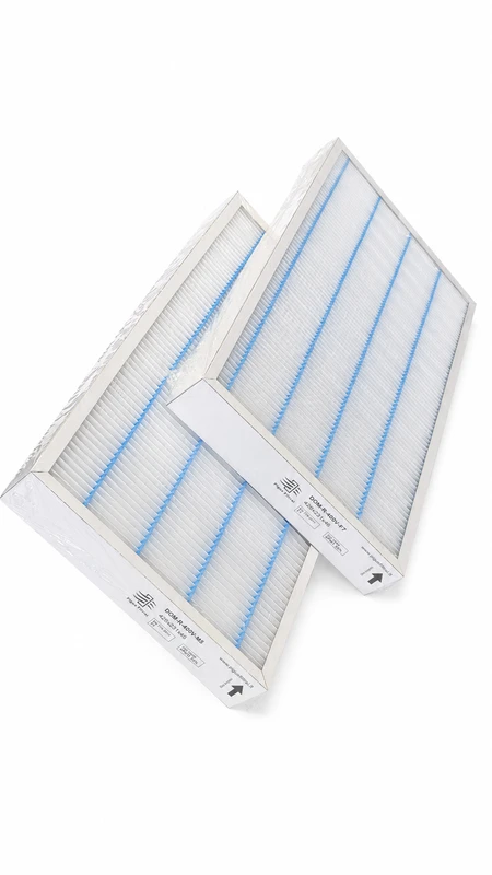 Pigūsfiltrai Filtrų komplektas M5+F7, rekuperatoriui Domekt R 400 V - nuo 2020m (428x234x46)