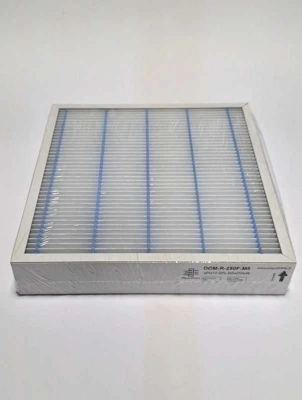 Pigūsfiltrai Filtrų komplektas M5+F7, rekuperatoriui Domekt CF 250F (265x250x46)