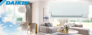 Oro kondicionierius oras-oras Daikin Sensira FTXF20F-RXF20F 2.00/2.40 kW aprašymas - Prekės nuotrauka
