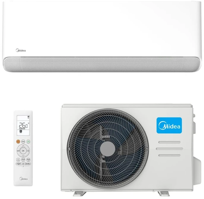Šilumos siurblys oras-oras Midea BREEZELESS E MSCB1CU-18HRFN8/MOX301-18HFN8 5,3/5,57 kW